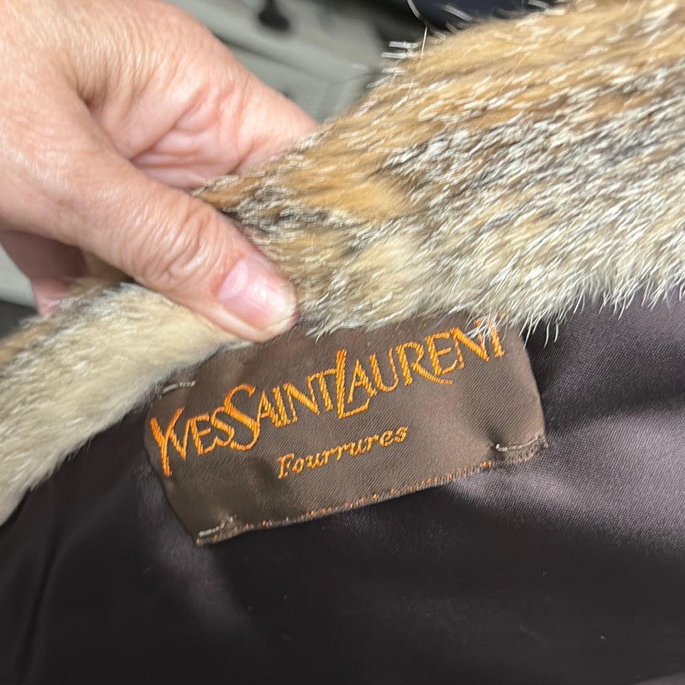 YSL Luxurious Faux Fur Coat - Picture 5 of 6